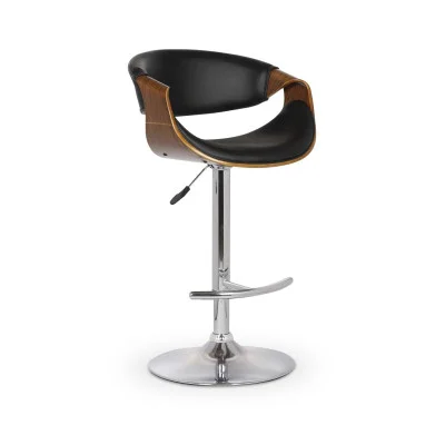 CHAIR H 100, WALNUT / BLACK